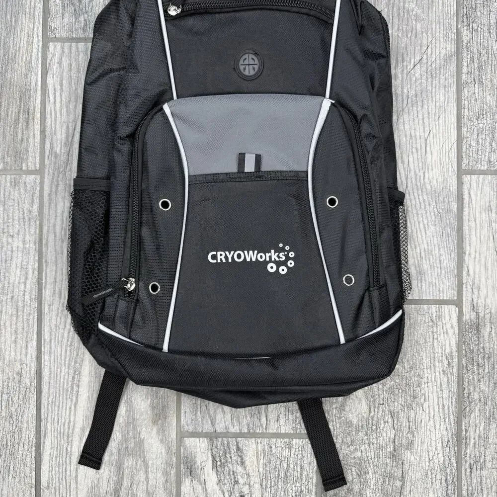 New “Cryoworks” Crew‎ Backpack One Size Black Bag